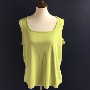 Lands’ End Light Green Tee  18-20 XL